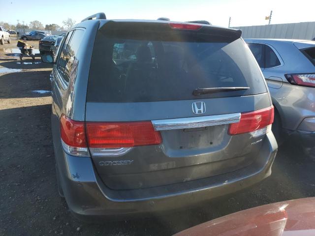 5FNRL38928B057140 - 2008 HONDA ODYSSEY TOURING GRAY photo 6