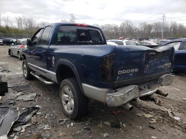 1D7HU18D24J195349 - 2004 DODGE RAM 1500 ST BLUE photo 2