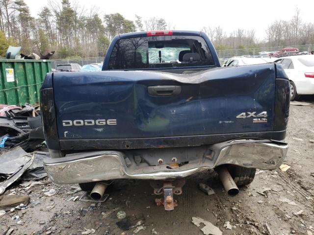 1D7HU18D24J195349 - 2004 DODGE RAM 1500 ST BLUE photo 6