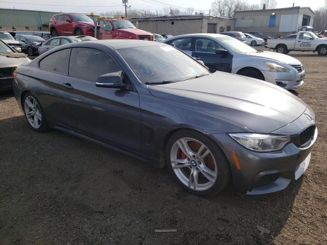 WBA3R5C56FF785361 - 2015 BMW 435 XI GRAY photo 4