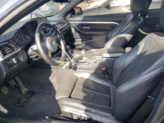 WBA3R5C56FF785361 - 2015 BMW 435 XI GRAY photo 7