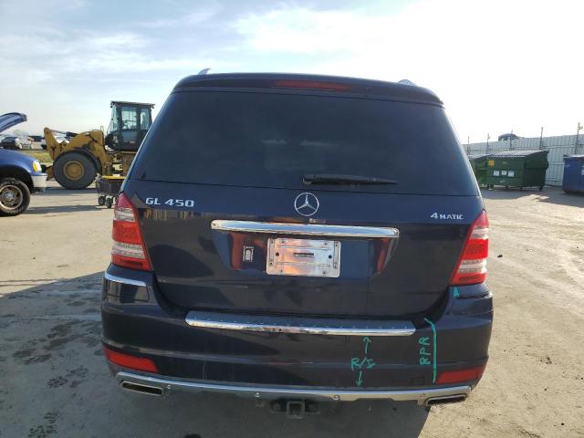 4JGBF7BE4CA791703 - 2012 MERCEDES-BENZ GL 450 4MATIC BLUE photo 6