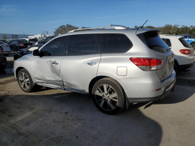 5N1AR2MN0FC687253 - 2015 NISSAN PATHFINDER S SILVER photo 2
