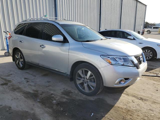 5N1AR2MN0FC687253 - 2015 NISSAN PATHFINDER S SILVER photo 4