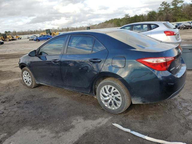 5YFBURHE8JP753221 - 2018 TOYOTA COROLLA L BLUE photo 2