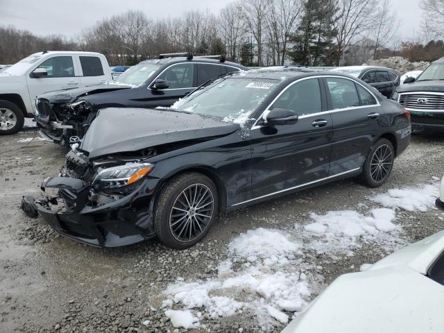 55SWF8EB4LU330052 - 2020 MERCEDES-BENZ C 300 4MATIC BLACK photo 1