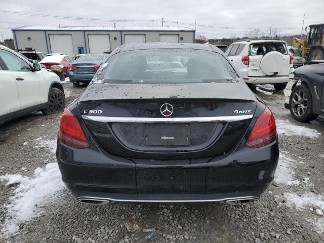 55SWF8EB4LU330052 - 2020 MERCEDES-BENZ C 300 4MATIC BLACK photo 6