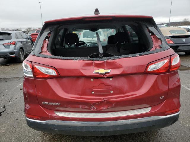 2GNAXJEV4J6336745 - 2018 CHEVROLET EQUINOX LT RED photo 6