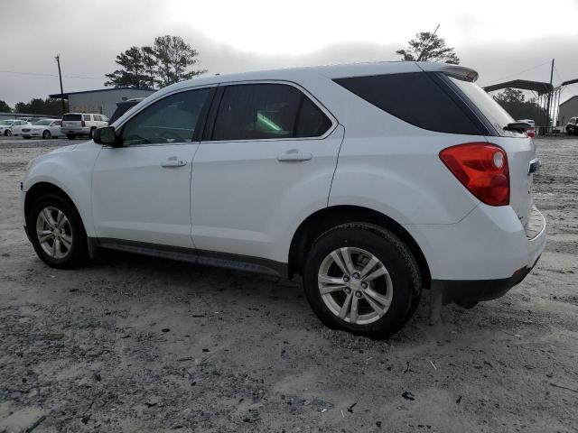 1GNALBEK2DZ104225 - 2013 CHEVROLET EQUINOX LS WHITE photo 2