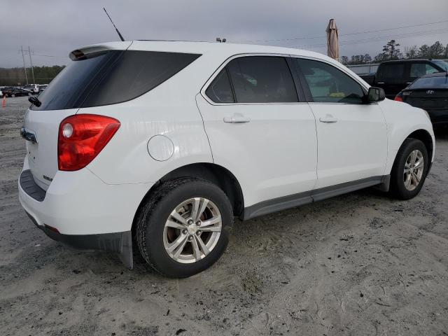 1GNALBEK2DZ104225 - 2013 CHEVROLET EQUINOX LS WHITE photo 3