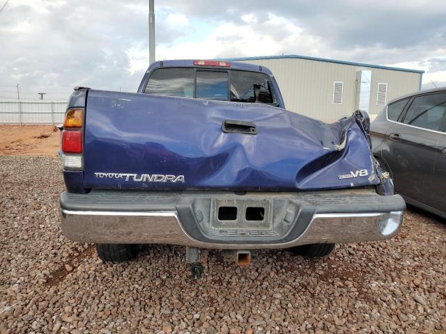 5TBRT34122S248374 - 2002 TOYOTA TUNDRA ACCESS CAB ლურჯი ფოტო 6