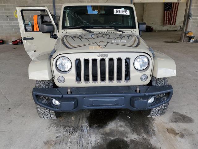 1C4BJWDG7JL871395 - 2018 JEEP WRANGLER U SPORT TAN photo 5