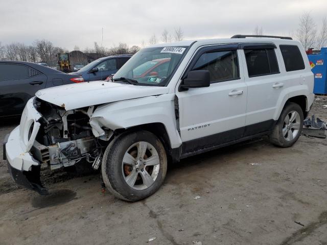 1C4NJRFB7ED717415 - 2014 JEEP PATRIOT LATITUDE WHITE photo 1