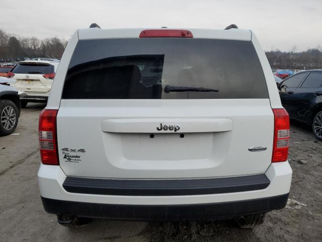 1C4NJRFB7ED717415 - 2014 JEEP PATRIOT LATITUDE WHITE photo 6