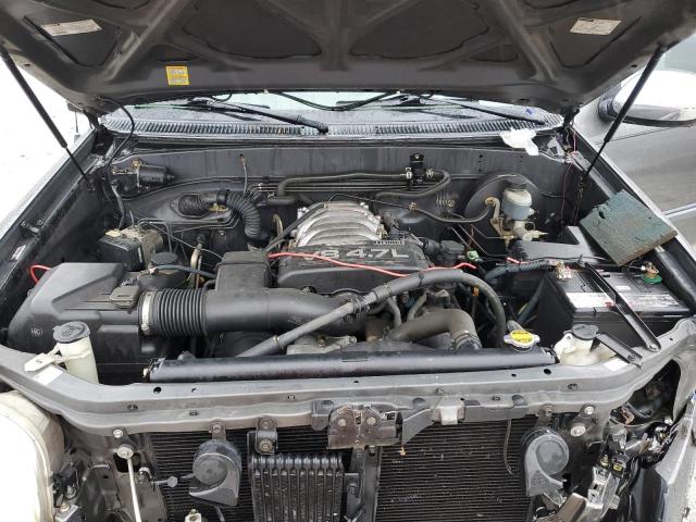 5TBRT34134S455763 - 2004 TOYOTA TUNDRA ACCESS CAB SR5 GRAY photo 11