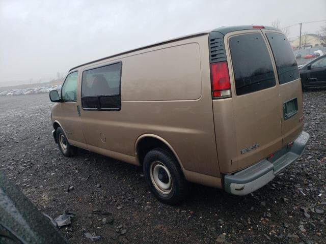 1GTFG25M511108669 - 2001 GMC SAVANA G2500 GOLD photo 2