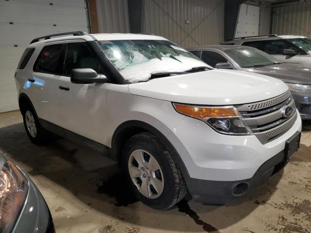 1FM5K8B88DGA71988 - 2013 FORD EXPLORER WHITE photo 4