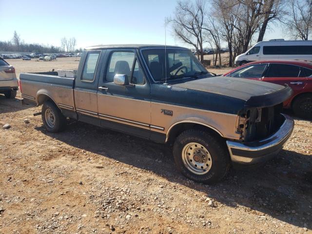 1FTEX15N4RKB54448 - 1994 FORD F-150 BLUE photo 4