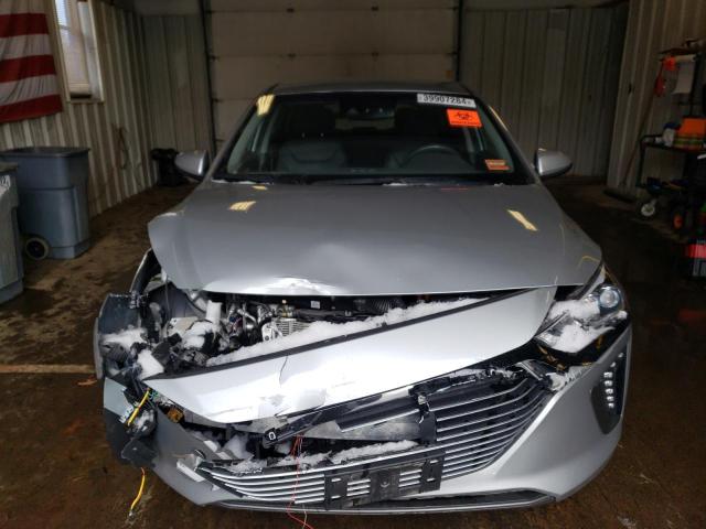 KMHC75LD8KU173101 - 2019 HYUNDAI IONIQ LIMITED SILVER photo 5