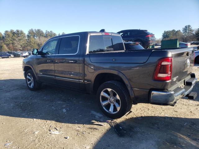 1C6SRFHTXKN679403 - 2019 RAM 1500 LIMITED GRAY photo 2