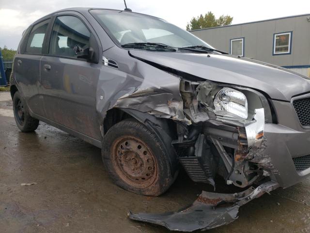 KL2TD66E89B653378 - 2009 PONTIAC G3 GRAY photo 9