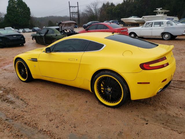 SCFBB03B47GC04466 - 2007 ASTON MARTIN V8 VANTAGE YELLOW photo 2