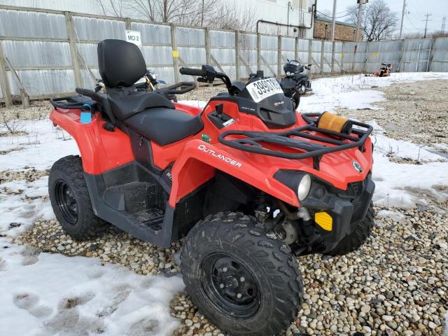 3JBLMAT23HJ000222 - 2017 CAN-AM OUTLANDER 570 RED photo 1