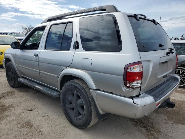 JN8DR09X22W658284 - 2002 NISSAN PATHFINDER LE SILVER photo 2