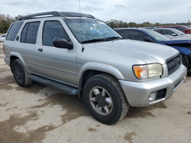 JN8DR09X22W658284 - 2002 NISSAN PATHFINDER LE SILVER photo 4