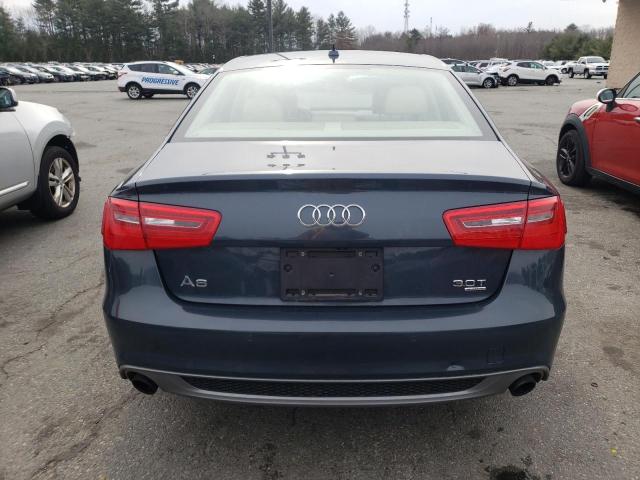 WAUJGAFC2DN048354 - 2013 AUDI A6 PRESTIGE ლურჯი ფოტო 6