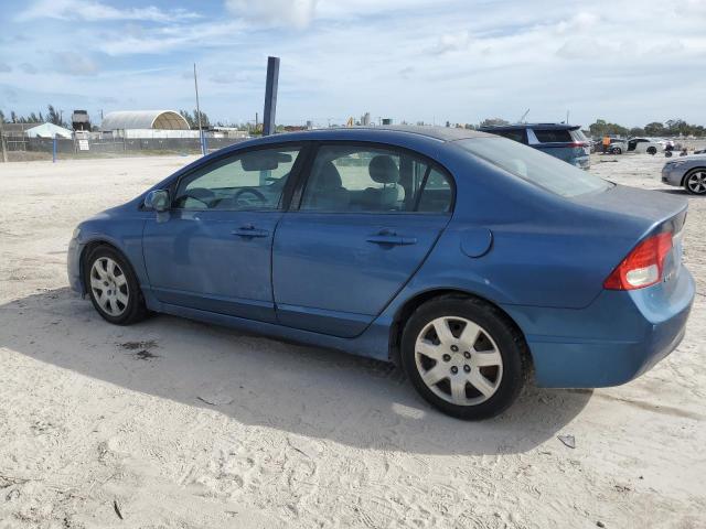 2HGFA1F52AH310939 - 2010 HONDA CIVIC LX BLUE photo 2