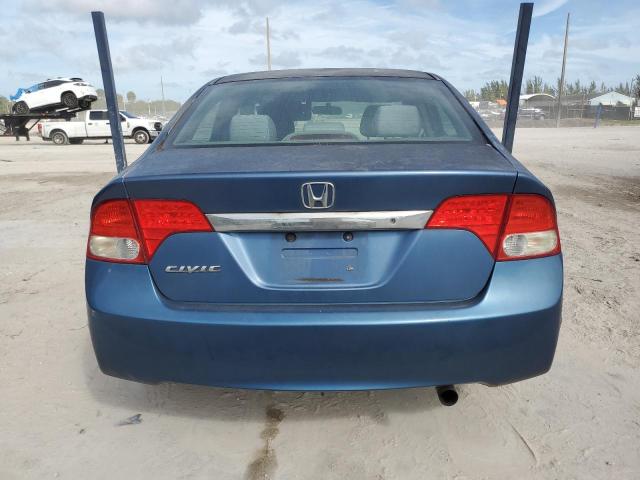 2HGFA1F52AH310939 - 2010 HONDA CIVIC LX BLUE photo 6