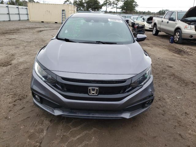 19XFC2F82KE004006 - 2019 HONDA CIVIC SPORT GRAY photo 5