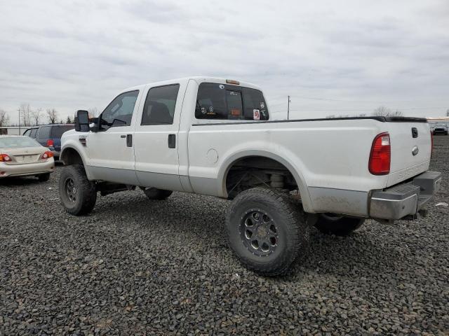 1FTWW31R88ED20317 - 2008 FORD F350 SRW SUPER DUTY WHITE photo 2