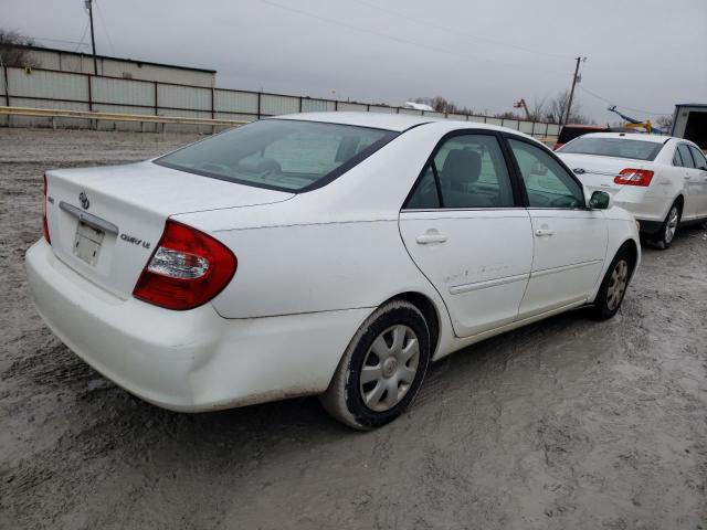 4T1BE30K84U289958 - 2004 TOYOTA CAMRY LE WHITE photo 3