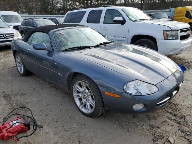 SAJDA42C41NA21097 - 2001 JAGUAR XK8 BLUE photo 4