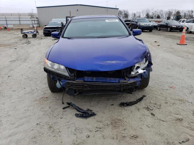 1HGCT1B74EA002017 - 2014 HONDA ACCORD EX BLUE photo 5