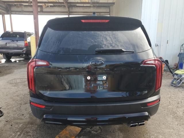 5XYP3DHC3MG103702 - 2021 KIA TELLURIDE EX BLACK photo 6