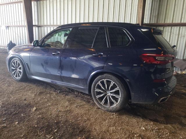 5UXCR4C04LLW64938 - 2020 BMW X5 SDRIVE 40I BLUE photo 2