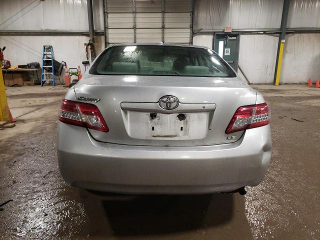 4T4BF3EK3BR194880 - 2011 TOYOTA CAMRY BASE SILVER photo 6