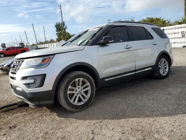 1FM5K7DH3GGC64433 - 2016 FORD EXPLORER XLT SILVER photo 1