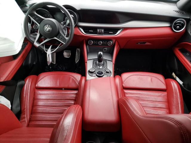 ZASPAKBN2K7C42340 - 2019 ALFA ROMEO STELVIO TI WHITE photo 8