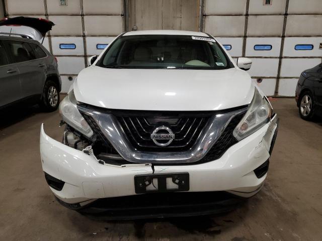 5N1AZ2MH1FN228005 - 2015 NISSAN MURANO S WHITE photo 5