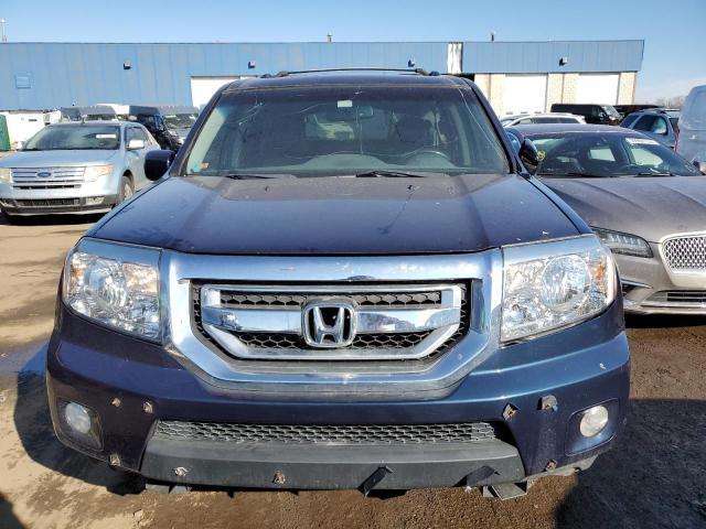 5FNYF48999B029961 - 2009 HONDA PILOT TOURING BLUE photo 5