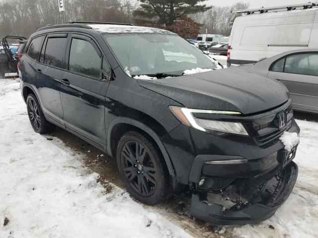 5FNYF6H78LB006592 - 2020 HONDA PILOT BLACK BLACK photo 4