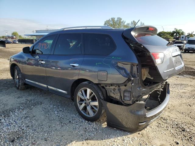 5N1AR2MNXDC687421 - 2013 NISSAN PATHFINDER S GRAY photo 2