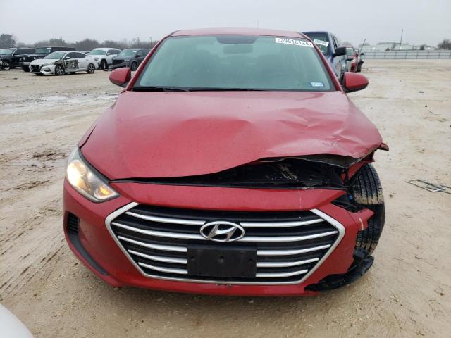 5NPD74LF9JH277142 - 2018 HYUNDAI ELANTRA SE RED photo 5