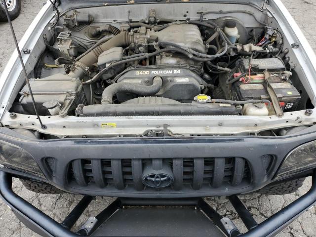 5TEGN92N43Z204558 - 2003 TOYOTA TACOMA DOUBLE CAB PRERUNNER GRAY photo 11