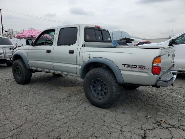 5TEGN92N43Z204558 - 2003 TOYOTA TACOMA DOUBLE CAB PRERUNNER GRAY photo 2