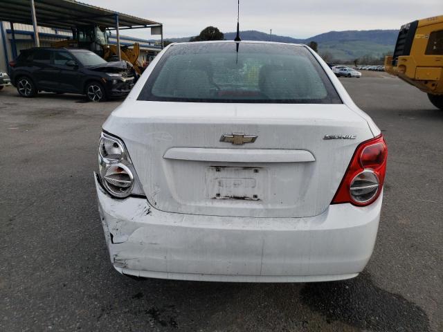 1G1JB5SG4D4185201 - 2013 CHEVROLET SONIC LS 白色 照片 6